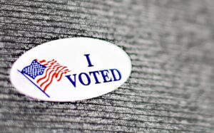 vote, sticker, i voted, election, politics, political, poll, decision, america, patriotic